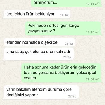 Trendayakkabim34 (Instagram) Satıcının İlgisizliği Ve Vadedilen Zaman Zarfında Siparişi İletmemesi.