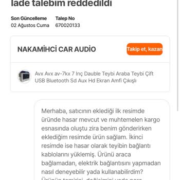 Hepsiburada.com'un İade Talebine Verdiği Trajikomik Yanıt