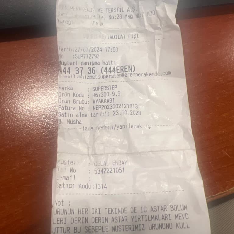 Adidas Niteball Deforme Yırtılma