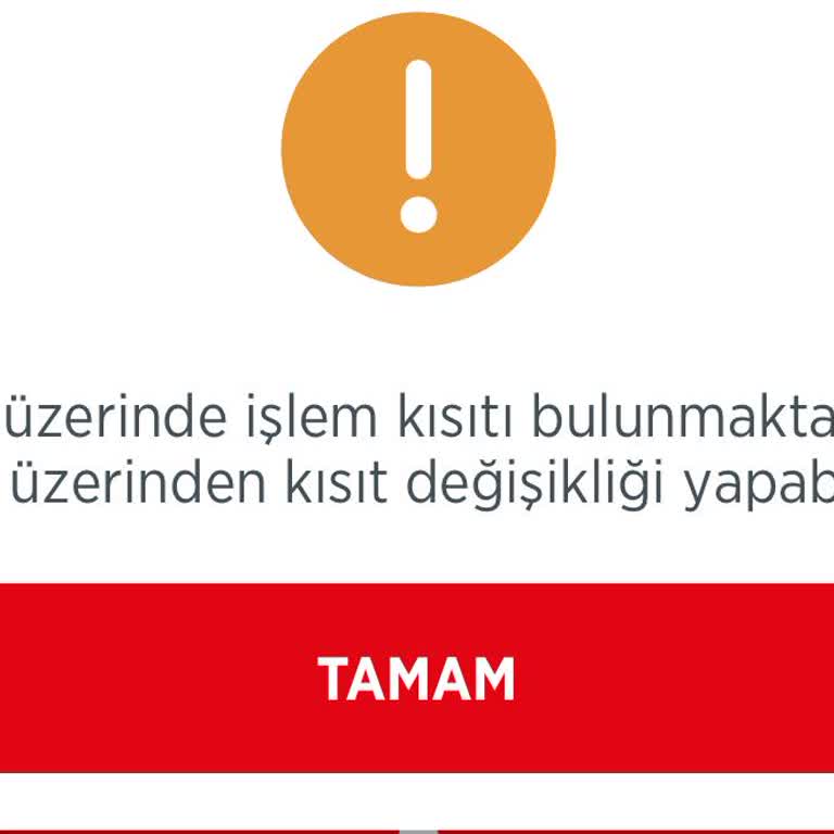 Ziraat Bankası İşlem Kısıtlaması Şikayeti