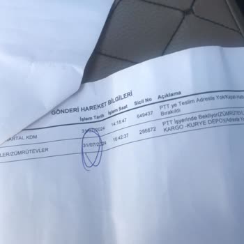 PTT Kargo Çalışanlarının Alıcıları Mağdur Etmesi