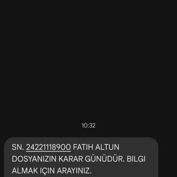 MAVISTIC (SMS) Şikayetvar F. A