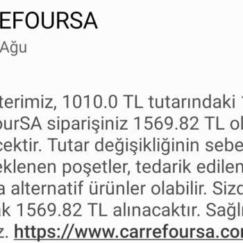 Carrefour SA Siparişi İşine Geldiği Fiyatla Getirmek İstiyor