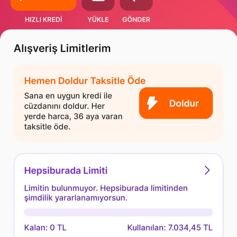 Hepsiburada Limitim Sıfırlandı Lütfen Bu Yanlışı Düzeltin