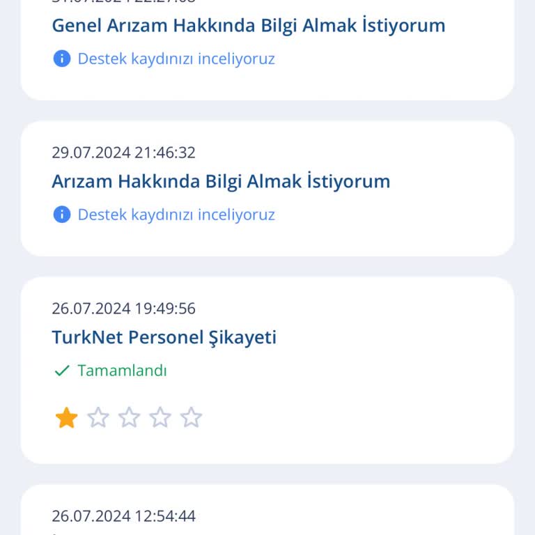 TurkNet Mağduriyeti Ve Sorumsuzluğu