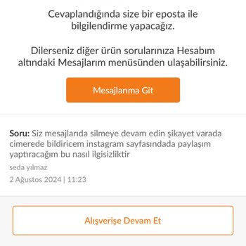 Trendyol'da Satıcı İlgisizliği Ve Geciken Kargo Sorunu