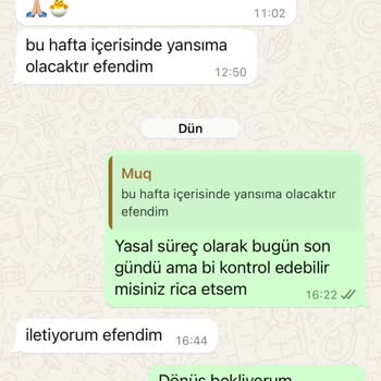 MÜQ İadesini Yaptığım Ürünün Geri Ödemesini Alamadım.