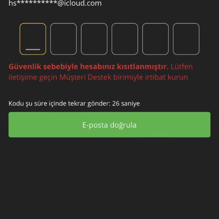 Mobilbahis Hesabımda Kısıtlama Var