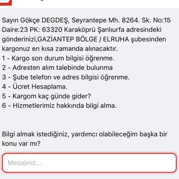 Aras Kargo Adrese Kurye Sorunu