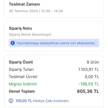 Migros Sanal Market Alışverişlerinde Sürekli Sorunlar Yaşıyorum!