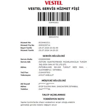 Vestel Bozuk Ürünün Arkasında Durmuyor
