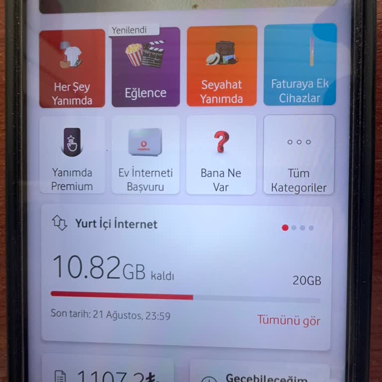 Vodafone Fatura Şoku: Beklenmedik Yüksek Ücretlendirme