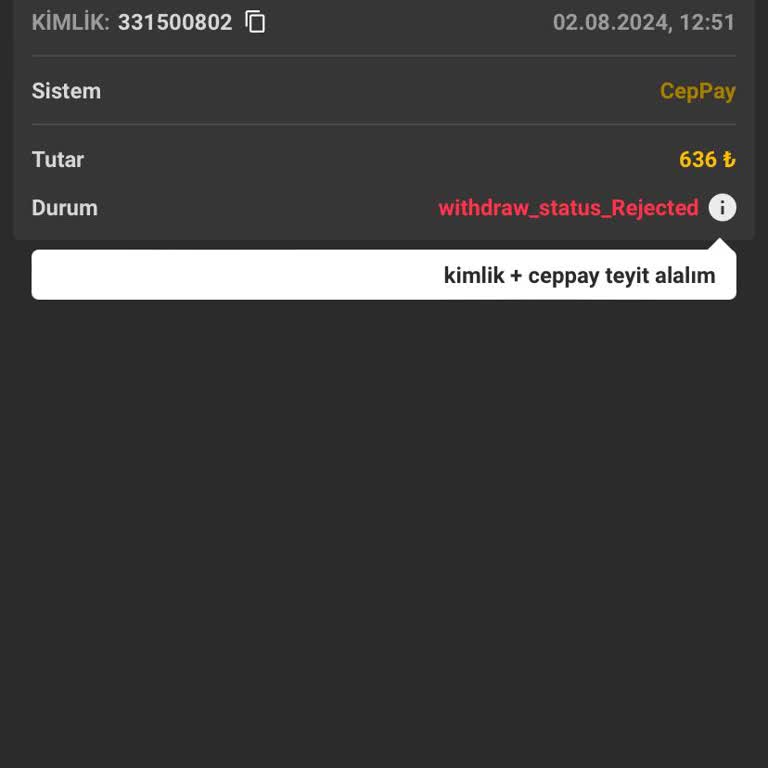Atlasbet Yatırım Sonrası Çekim Talebinde Belge Talebi Ve Mağduriyet
