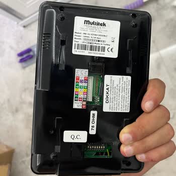 Yeni Taşındığımız Evde Multitek Diyafon Sorunu