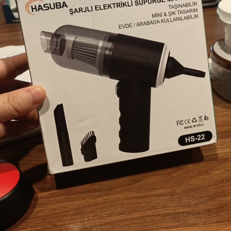 Fest Danışmanlık ve Depolama Hasuba Şarjlı Elektrikli Süpürge Makinesi Hs-22