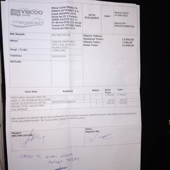 My Viscoo Yeni Aldığım Yatak Bel Ve Sırt Ağrısına Sebep Oluyor