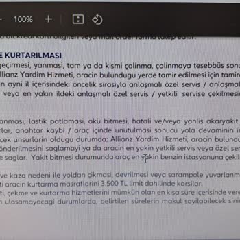Allianz Sigorta Yol Yardım Konusunda Mağdur Etti