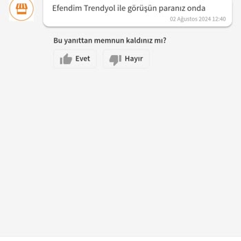 Para İadesi Yapmayan Trendyol