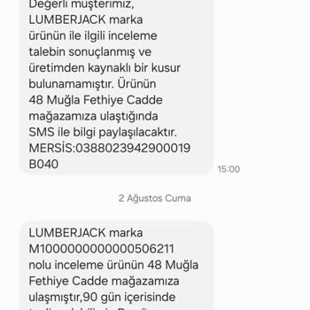 Lumberjack Aldığım Terlik İlk Gün Yara Yaptı.