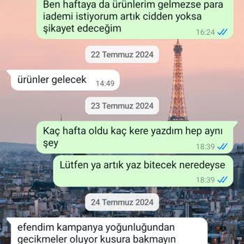 Lizbutik.com Lizbutik Paramı İade İstiyorum Ürünlerim Gelmedi.