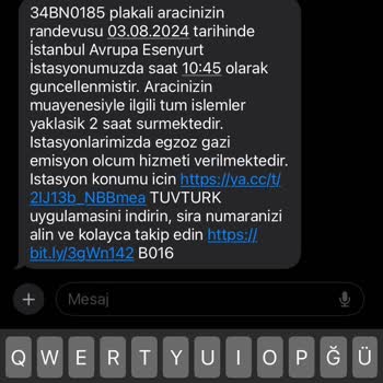 Araç Muayene Randevusu Olmasına Rağmen Ceza Yedim. Tüvtürk Mağduru