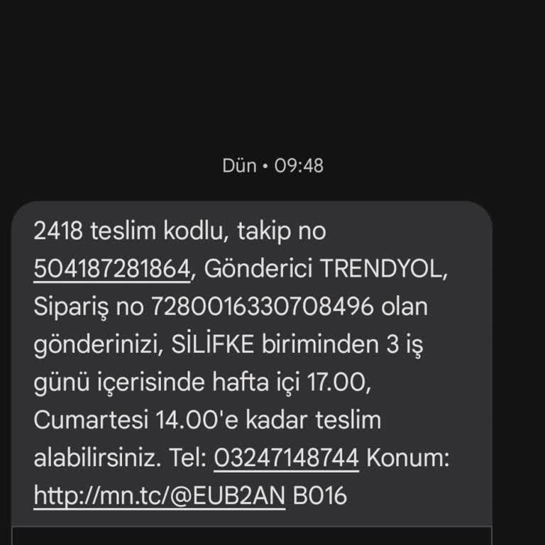 MNG Kargo Şirketi Adrese Ürün Teslim Etmiyor