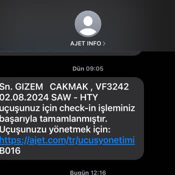 Anadolu Jet Şikayet