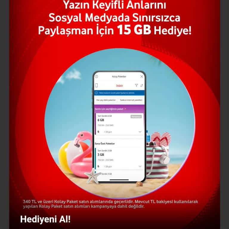 Vodafone İnternet Hediye Sorunu