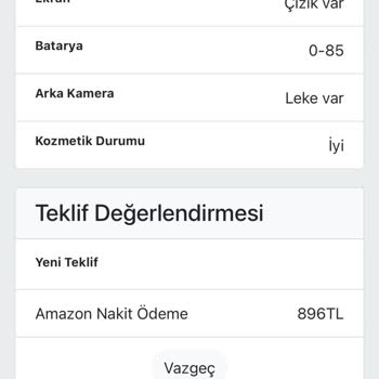 EasyCep Takas Fiyat Teklifi Saçmalığı