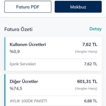 Türk Telekom Taahhüt Ücreti / Fatura Ücretinin Birbirinden Farklı Ve Fazla Olması