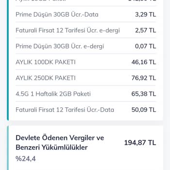 Türk Telekom Taahhüt Ücreti / Fatura Ücretinin Birbirinden Farklı Ve Fazla Olması