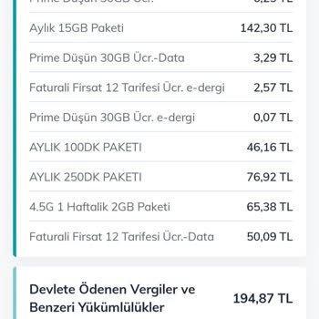 Türk Telekom Taahhüt Ücreti / Fatura Ücretinin Birbirinden Farklı Ve Fazla Olması