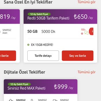Vodafone'da Tarifemi Düşüremiyorum, Müşteri Hizmetleri Yardımcı Olmuyor