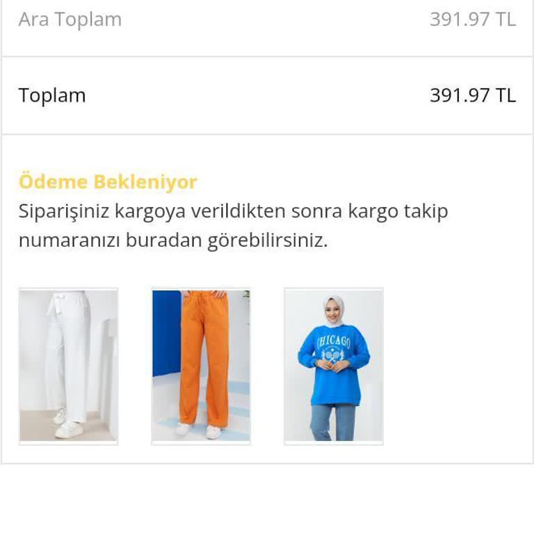 İmaj Butik Ücret Alıp Siparişi Bekletiyor.