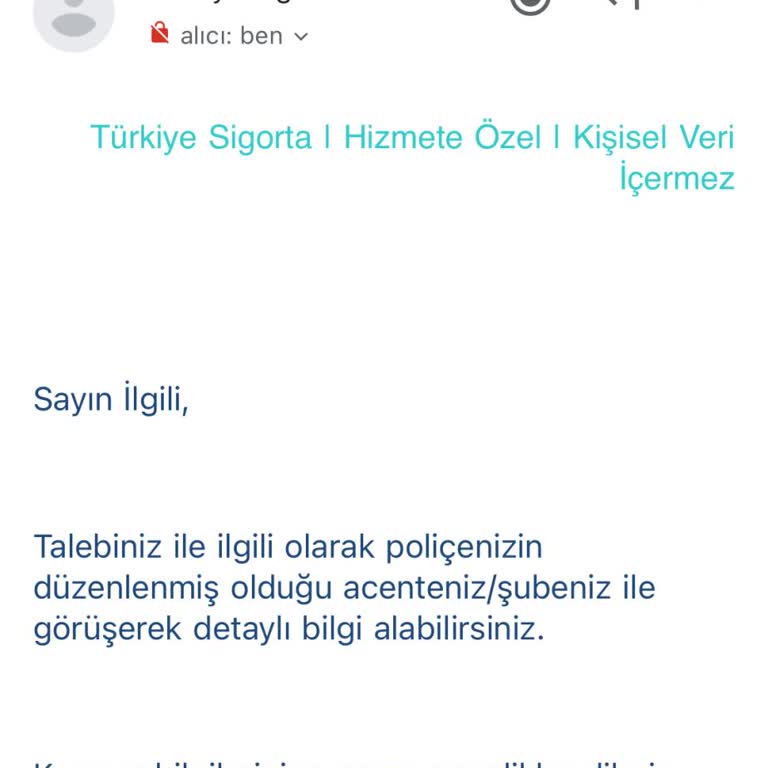 Türkiye Sigorta Otomatik Yenilenen Konut Sigortası Ve Müşteri Hizmetleri Sorunu