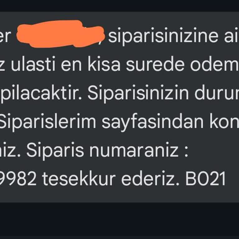 Tonny Black Para İadesi Yapmıyor