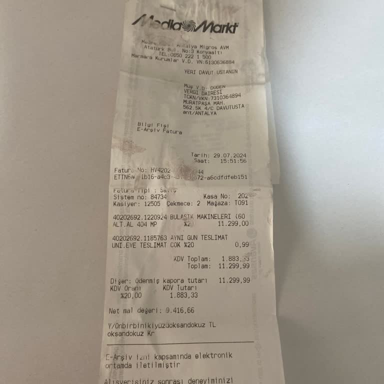 Altus 404 MP Bulaşık Makinesi Kurulum Ve Servis Sorunu