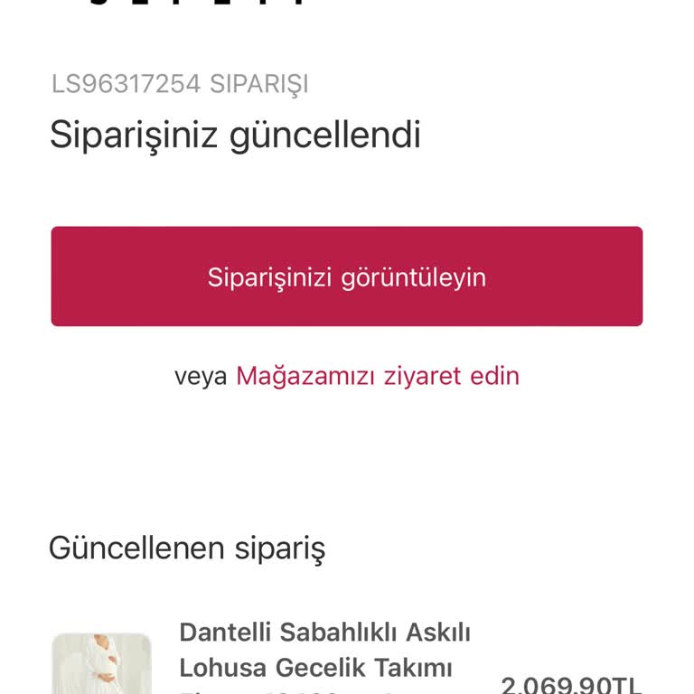 Lohusa Sepeti Sipariş Gecikmesi Ve Ürün Sorunu!