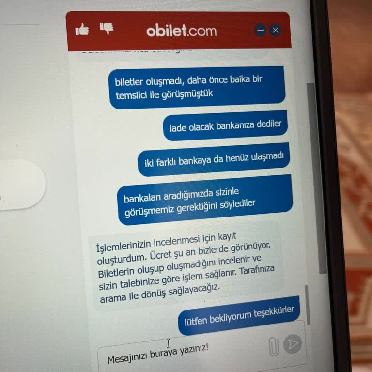 Obilet Biletleme Sorunu Ve İade Sürecinde Yaşanan Zorluklar