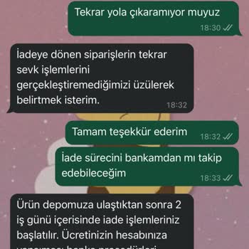 Mavi Ücret İademi Yapmıyor