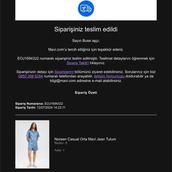 Mavi Ücret İademi Yapmıyor