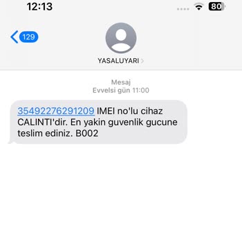 A101'den Alınan İphone 13'ün IMEI Sorunu Ve Kapanması