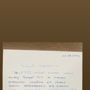 Turkcell TV+ Yanlış Adrese Açılan Hizmet Ve Haksız Fatura
