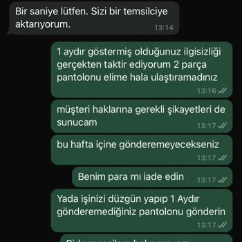 Stradivarius Siparişim 1 Aydır Elime Ulaşmadı