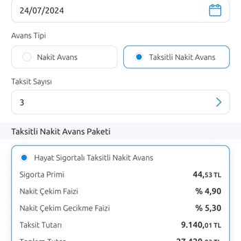 Yapı Kredi Nakit Avanstan Şikayetçiyim
