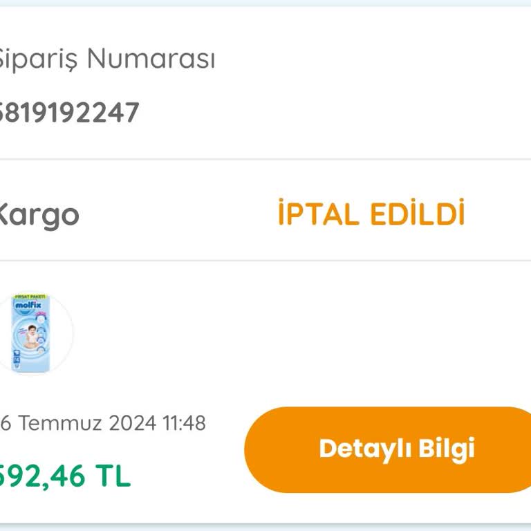 Ebebek'in Israrla İadeyi Gerçekleştirmemesi