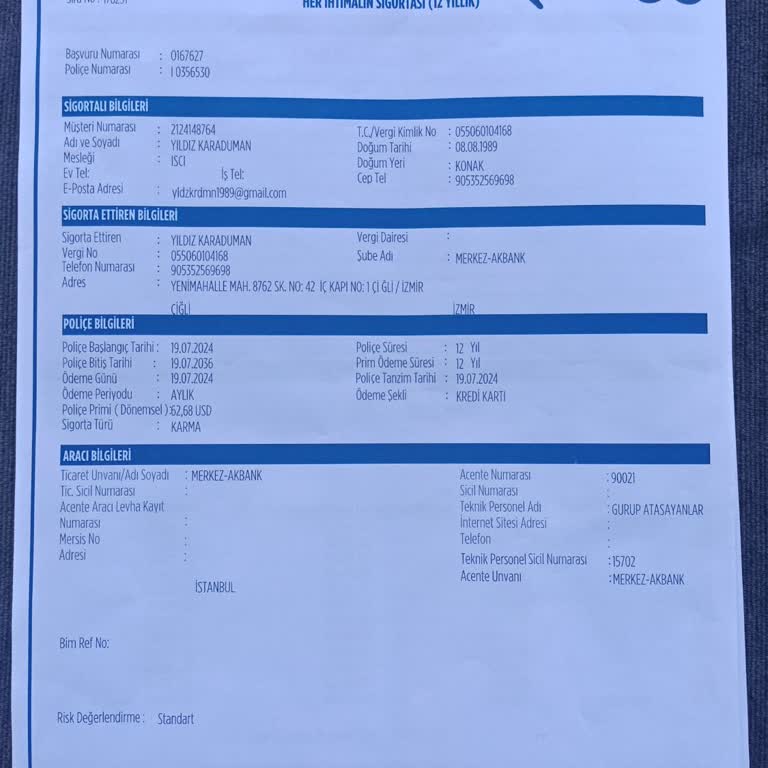 Agesa Her İhtimalin Poliçesi Sözleşme İptali Yapmıyor.