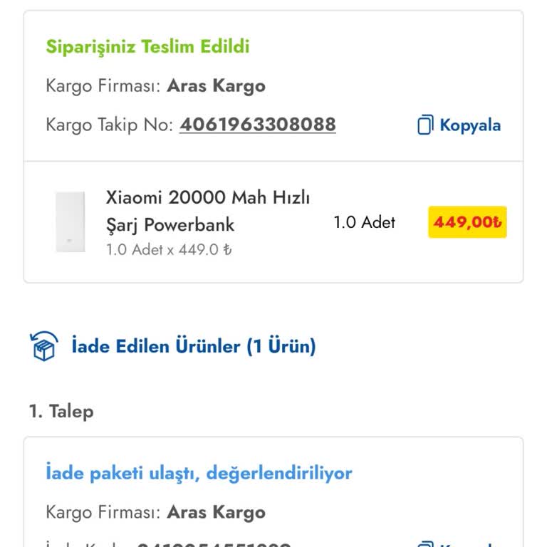 Şok Market Para İade Yapmıyor