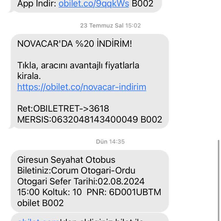 Giresun Seyahat Firmasının Haksız Kazanç Sağlaması