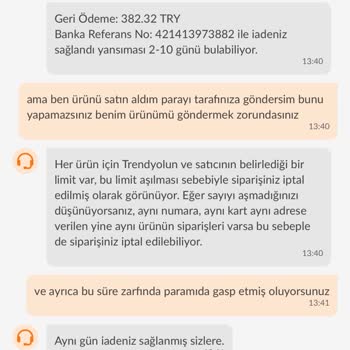 Trendyol Ne Hakla Canı İstediği Gibi Sipariş İptal Edebiliyor